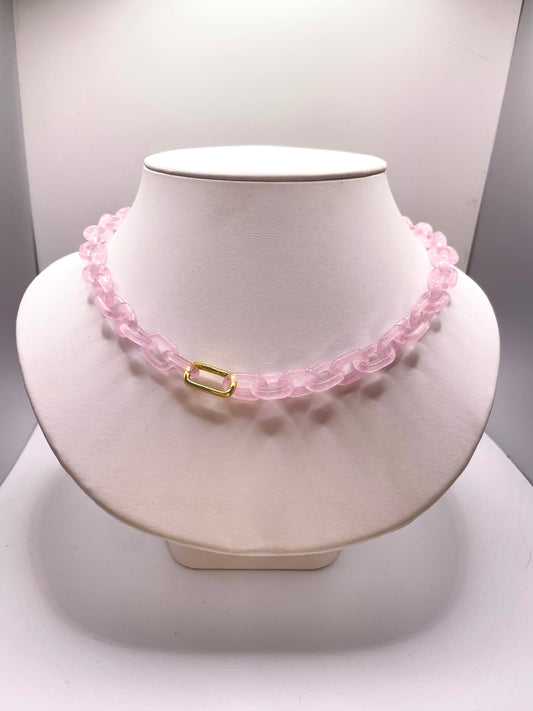 Micro Pink Lemonade Glass Chain